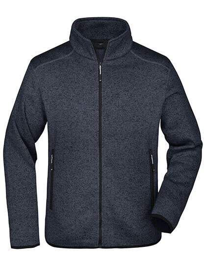 Men's Knitted Fleece Jacket