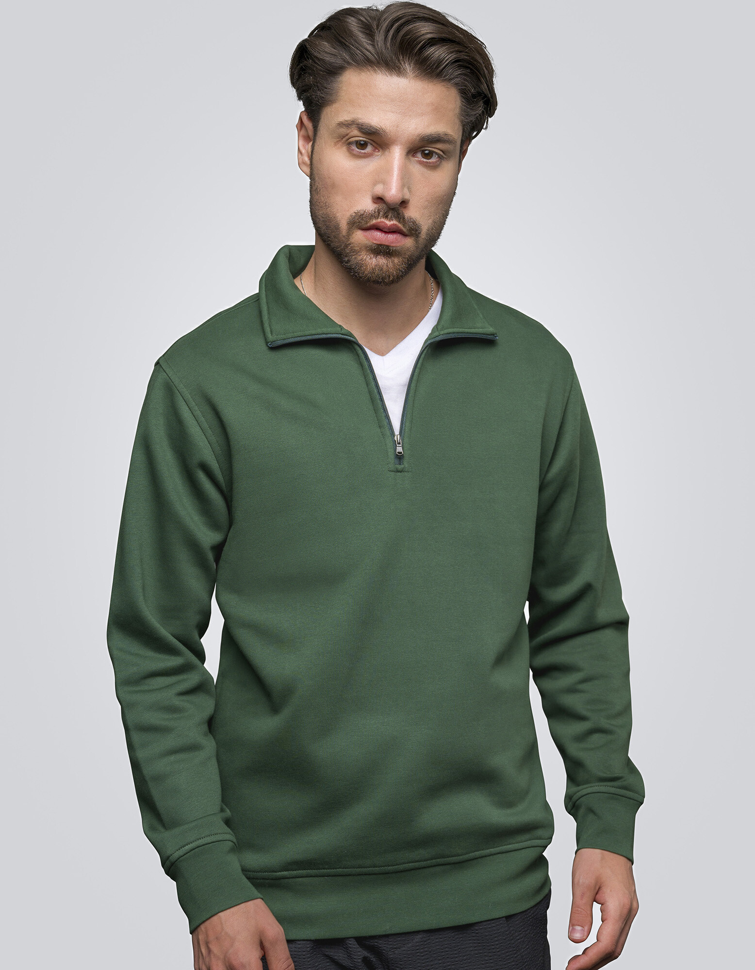 Unisex premium zip sweatshirt