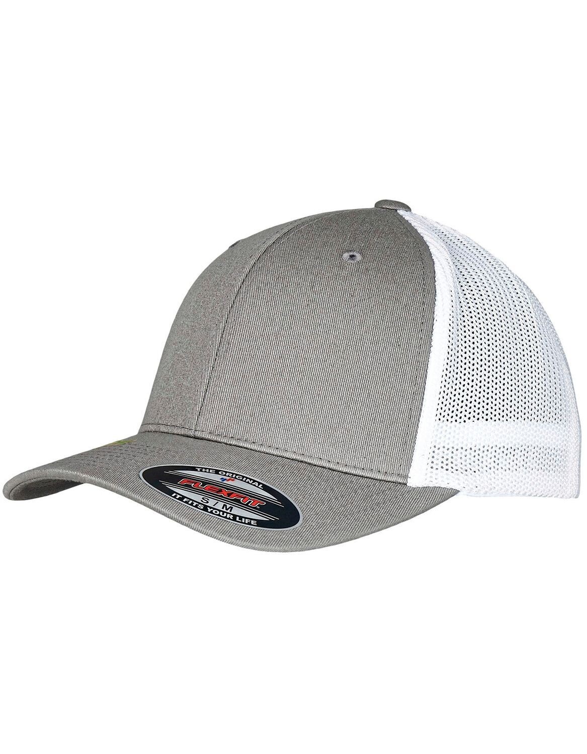 Cappello Flexfit Trucker in maglia riciclata