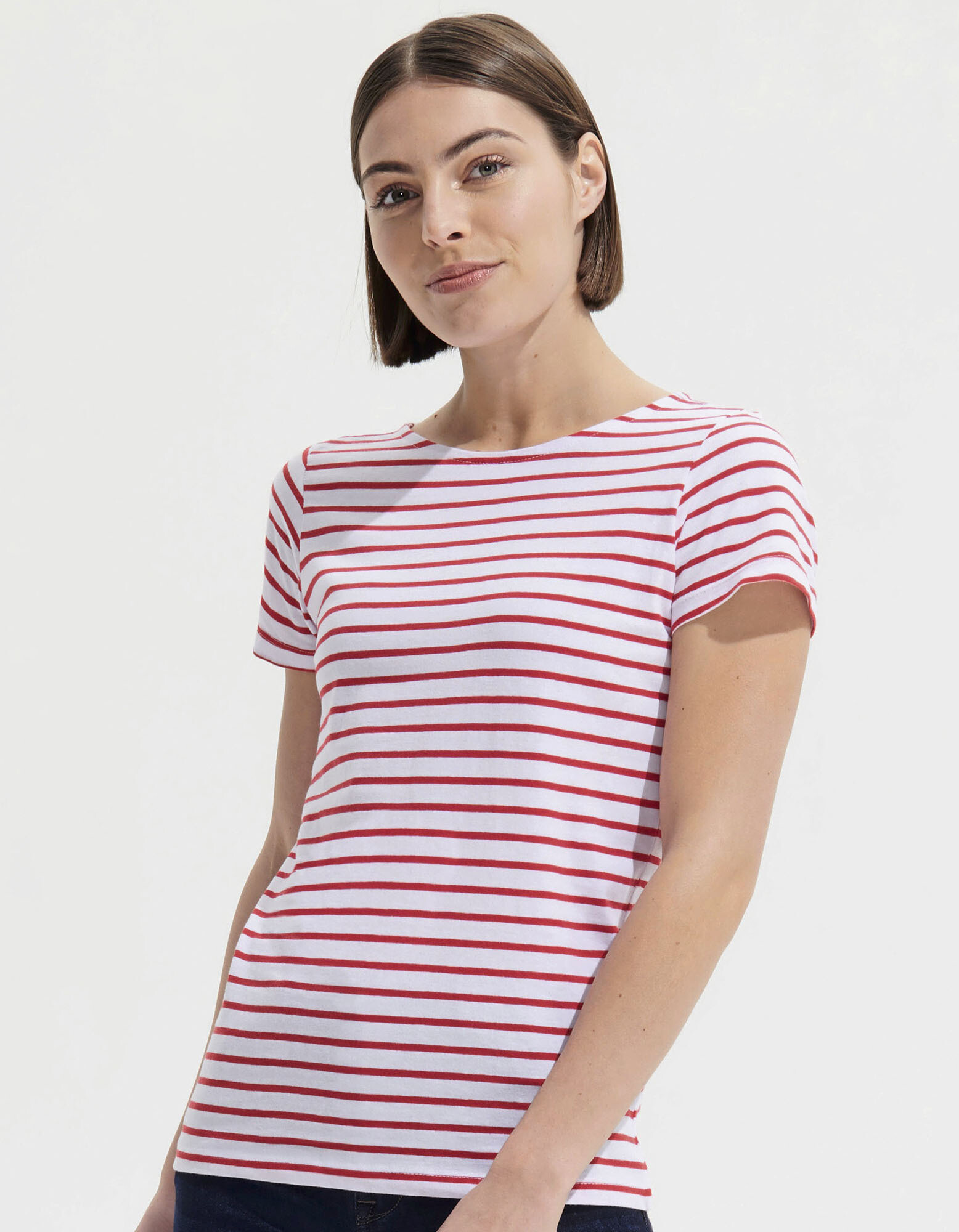 Women´s Round Neck Striped T-Shirt Miles