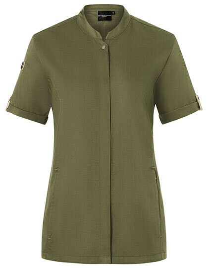 Green-Generation Women’s Short-Sleeved Chef’s Jacket