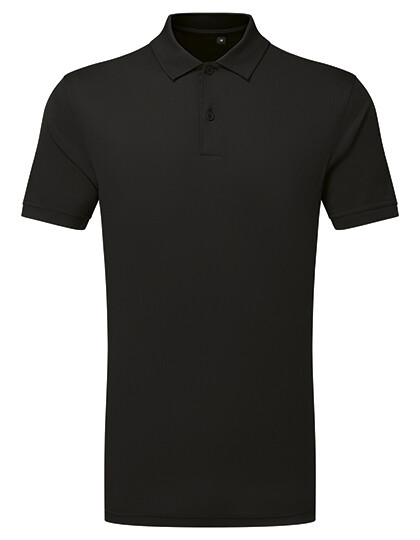 Men's Textured Recycled Polo Shirt