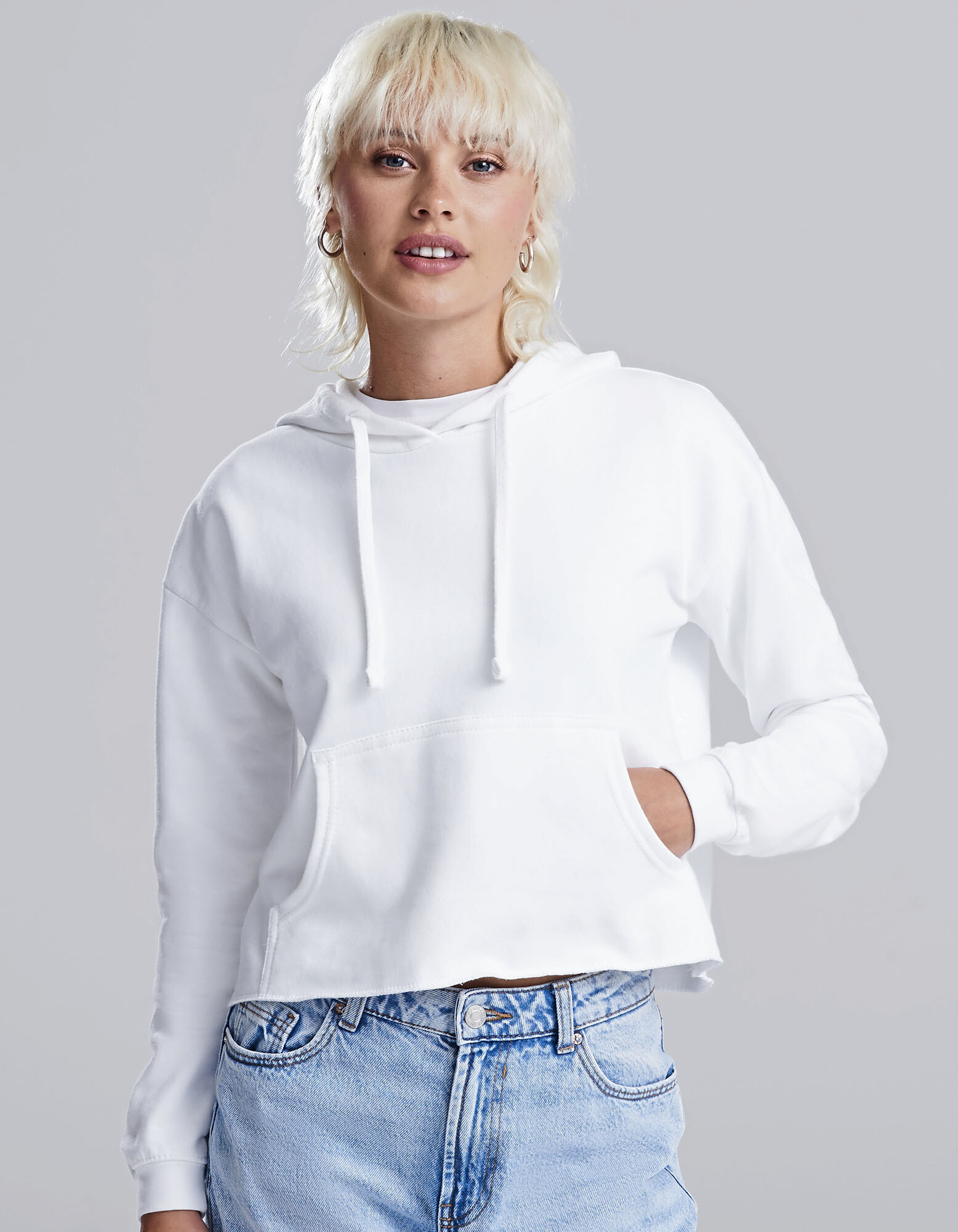 Women's Cropped Hoodie