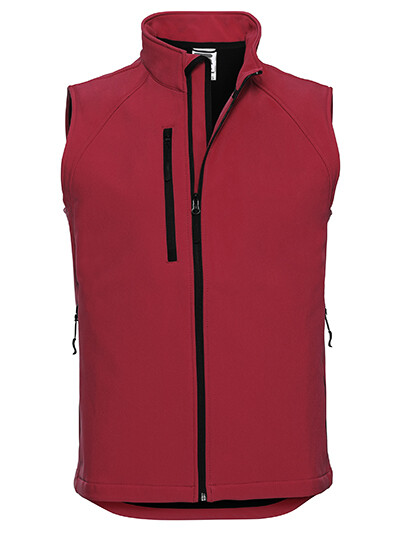 Chaleco softshell para hombre