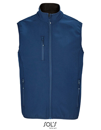 Hommes Falcon Zipped Softshell Bodywarmer