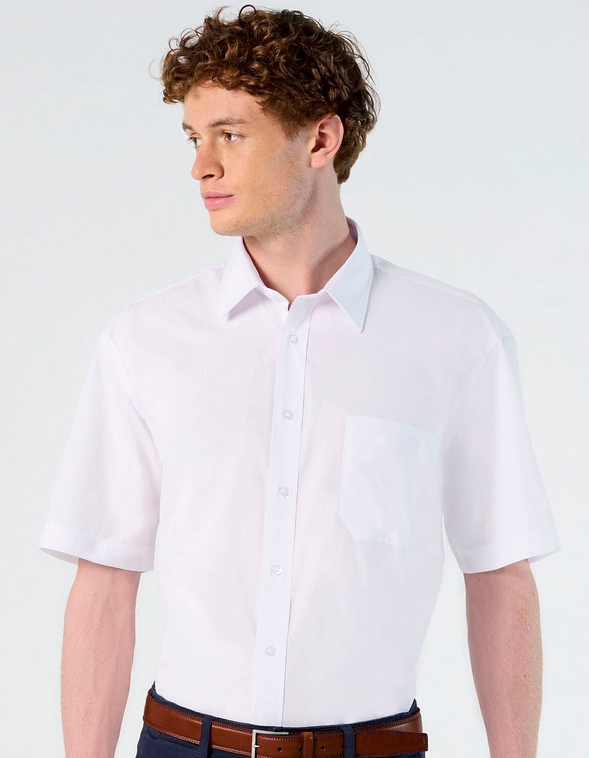 Popeline-Shirt Bristol Short Sleeve