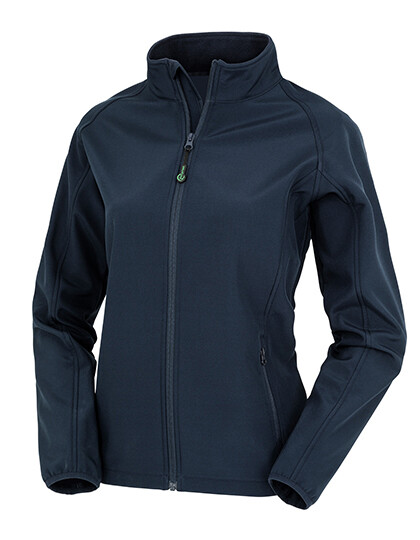 Women's Recycled 2-Layer Printable Softshell Jacket