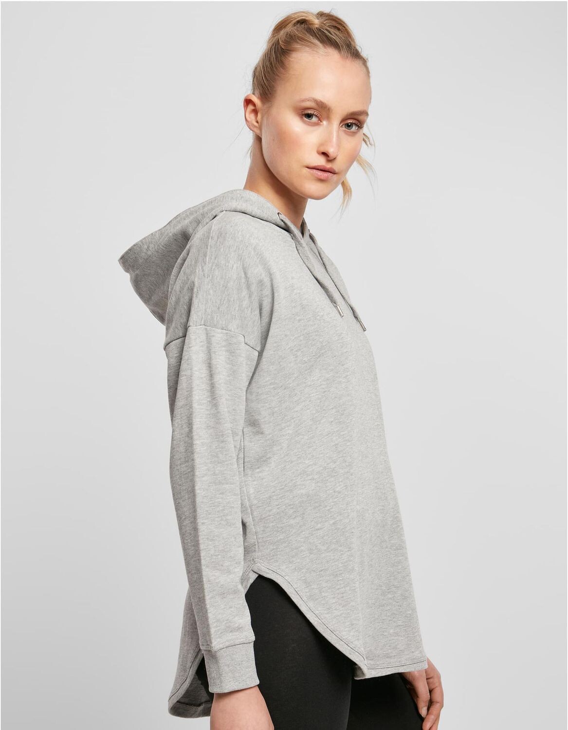 Felpa con cappuccio oversize da donna