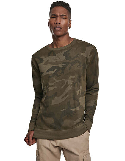 Camo crewneck