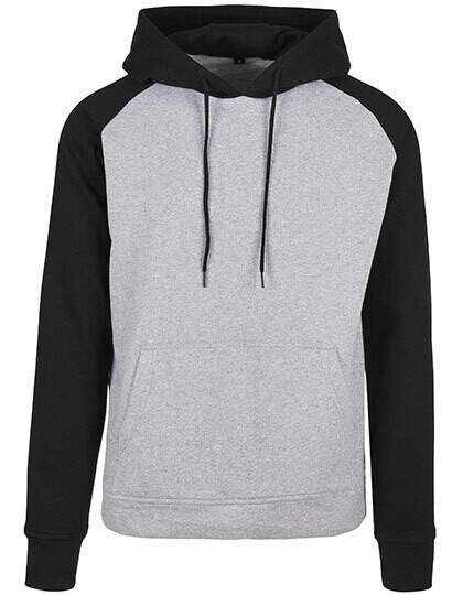 Felpa con cappuccio Basic Raglan