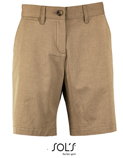 Women's Chino Bermuda Shorts Jasper
