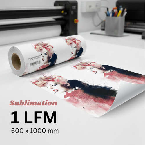 Sublimations-Transfer 1 Lfm - 600 x 1000 mm