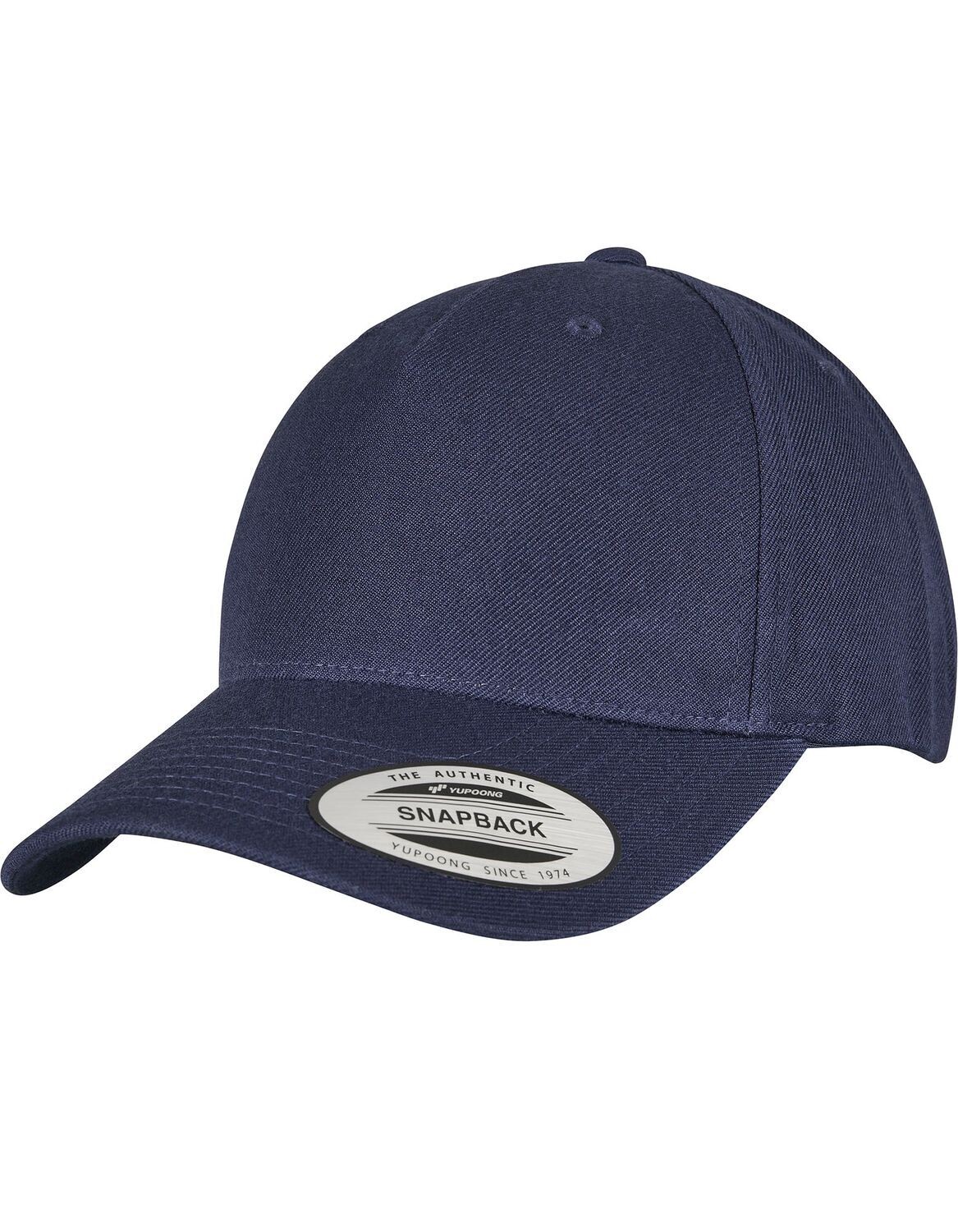 YP Classics Cappello a 5 pannelli con visiera curva Premium