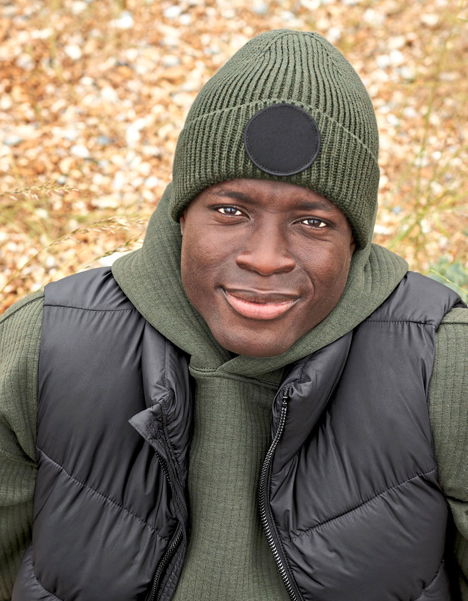 Circular Fashion Patch Beanie