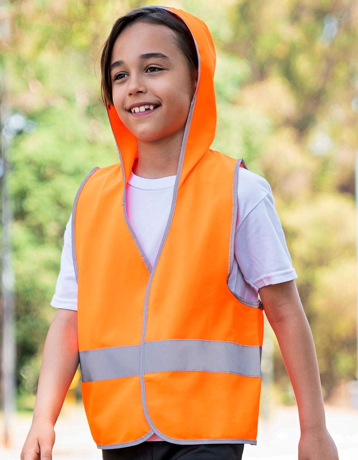 Kids´ Hooded Hi-Vis Safety Vest Odense