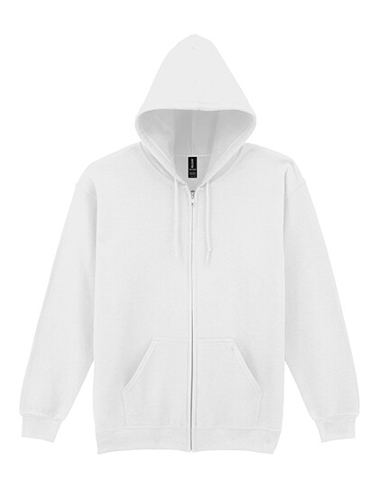 Felpa con cappuccio e zip integrale Heavy Blend™ per adulti