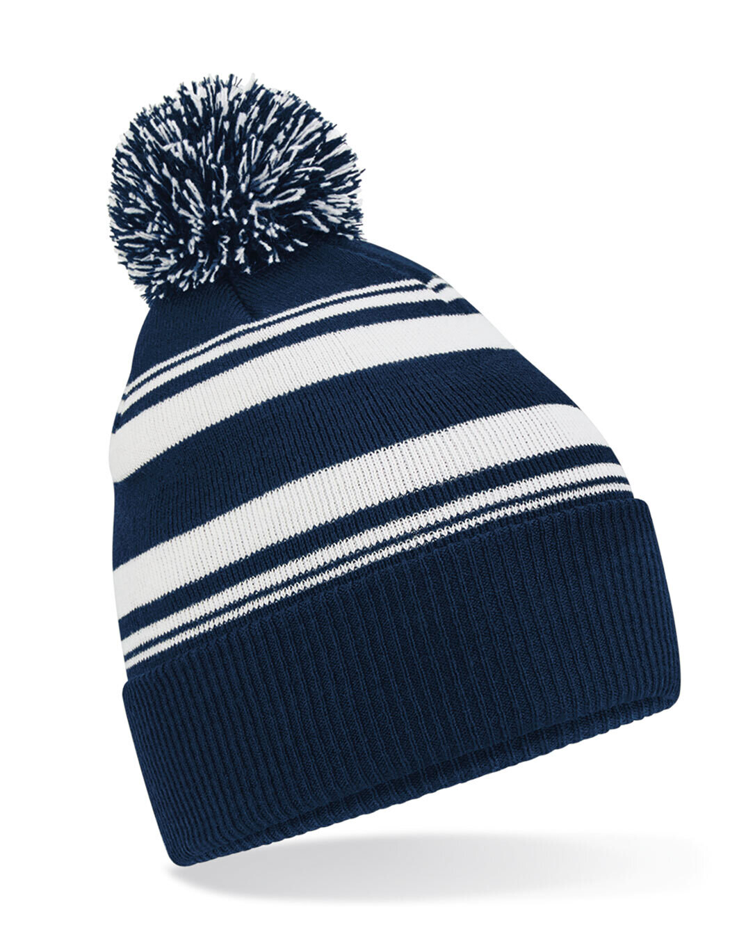 Gorro abanico a rayas