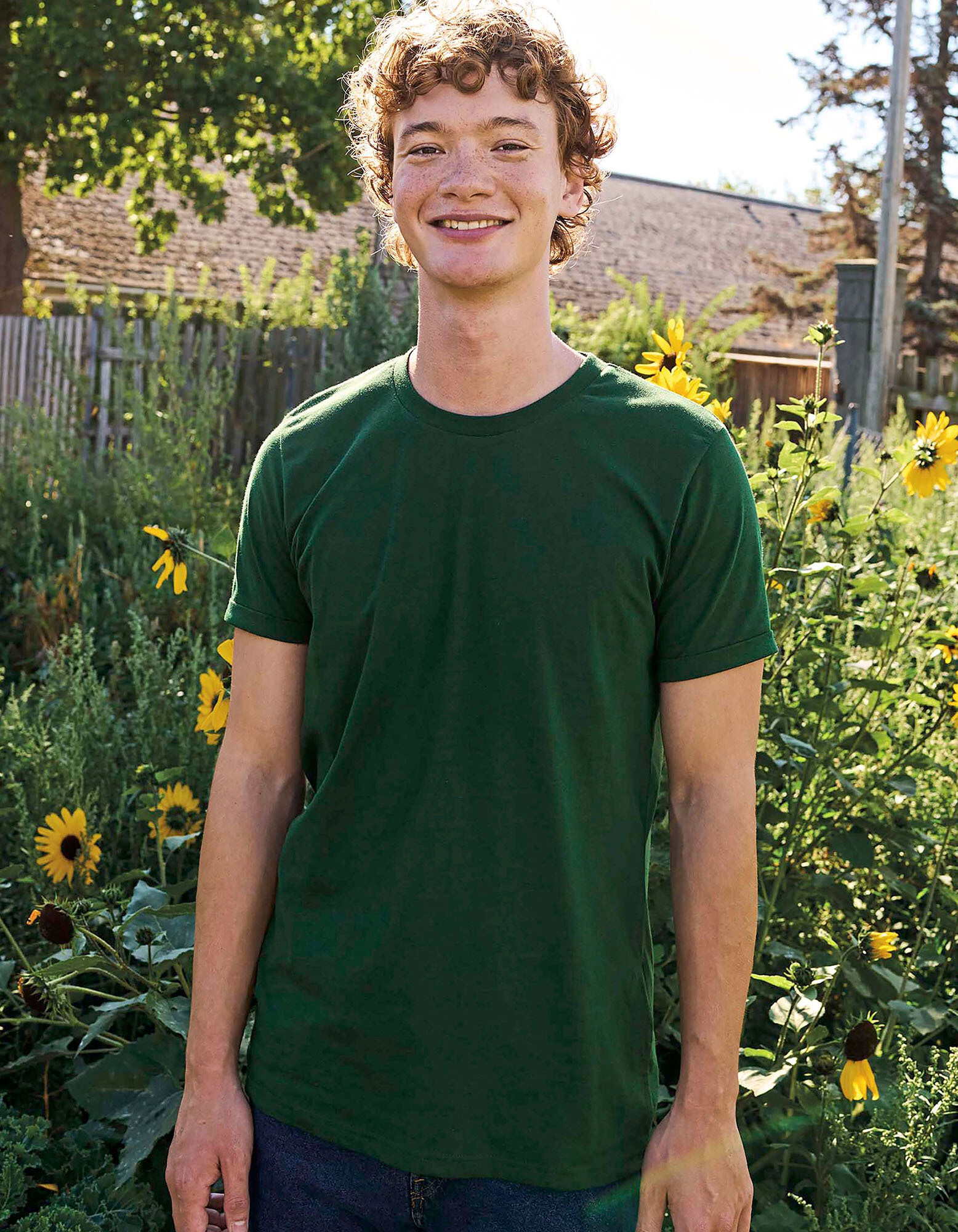 Men's Roll Up Sleeve T-Shirt