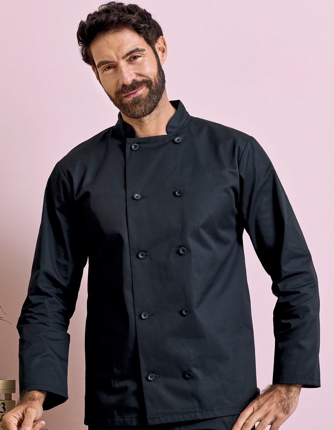 Veste de chef à manches longues