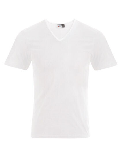 T-shirt slim fit à col en V pour homme
