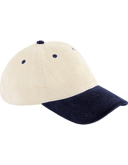 Casquette en velours côtelé « Contrast Peak »