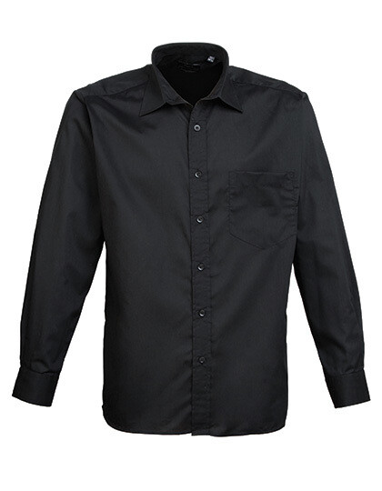 Men's Poplin Long Sleeve Shirt