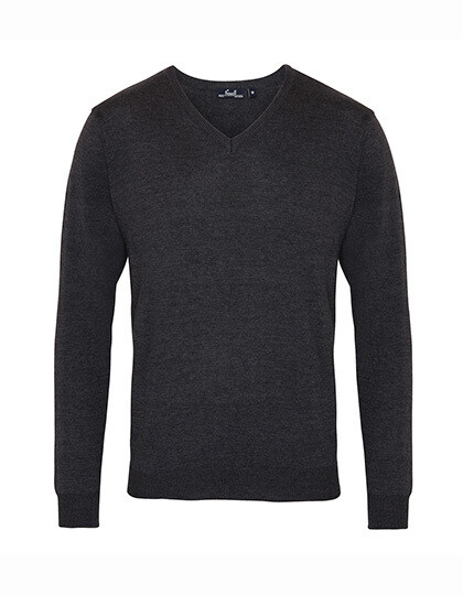 Men’s V-neck knitted jumper