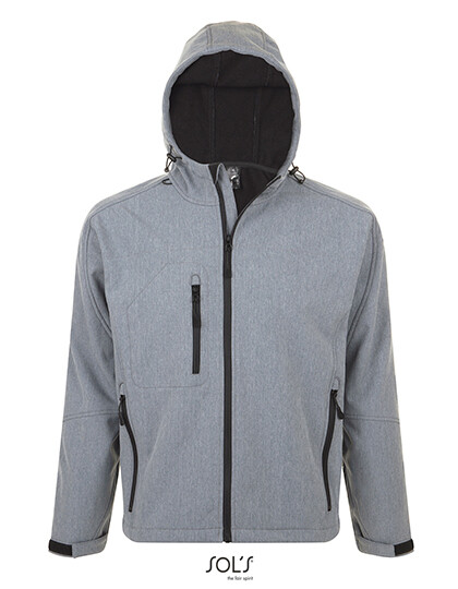 Veste softshell à capuche Replay pour hommes