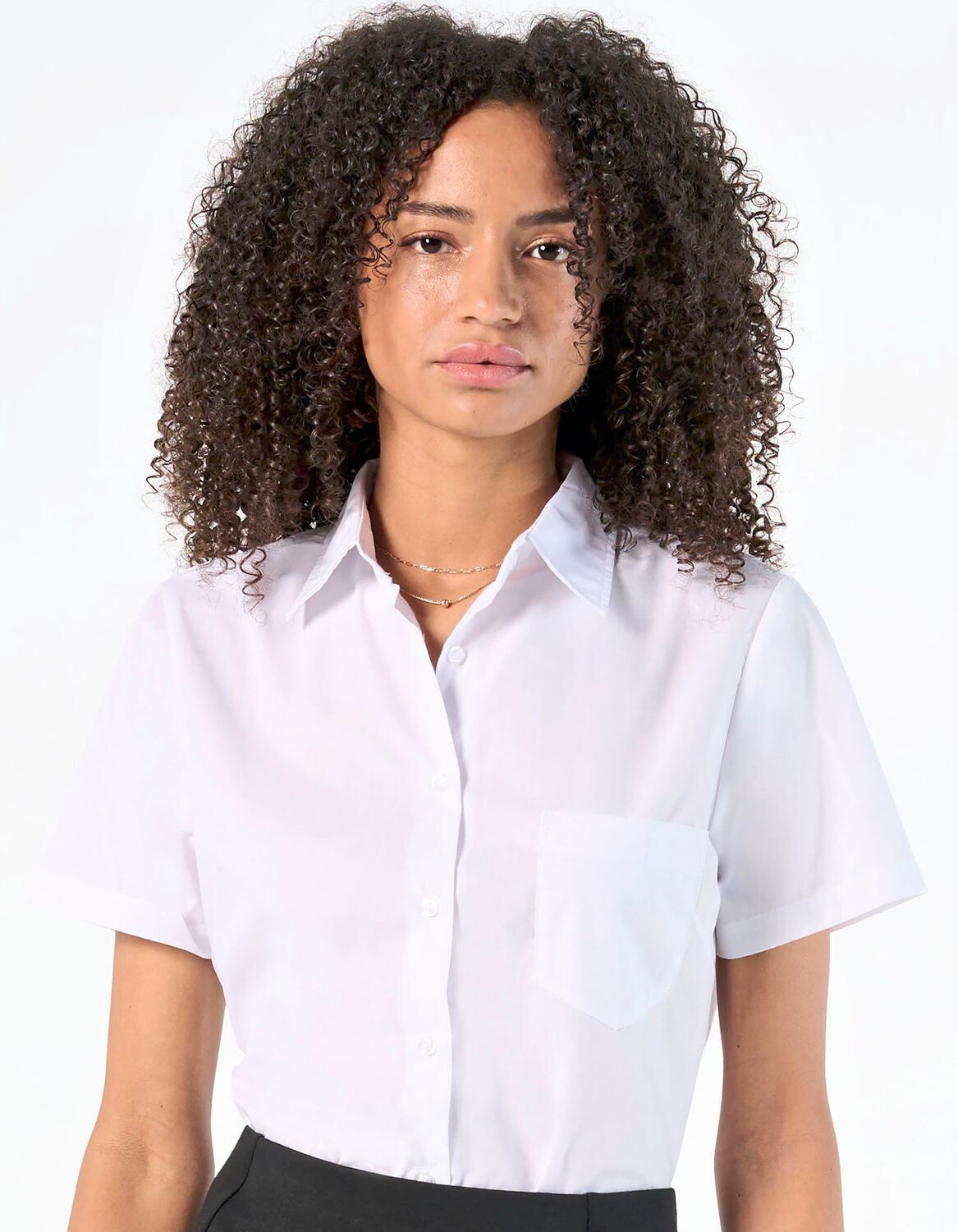 Popeline-Blouse Escape Short Sleeve