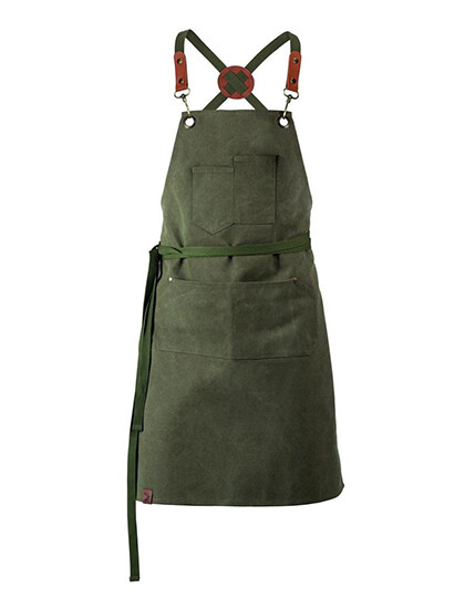 Delantal con peto unisex