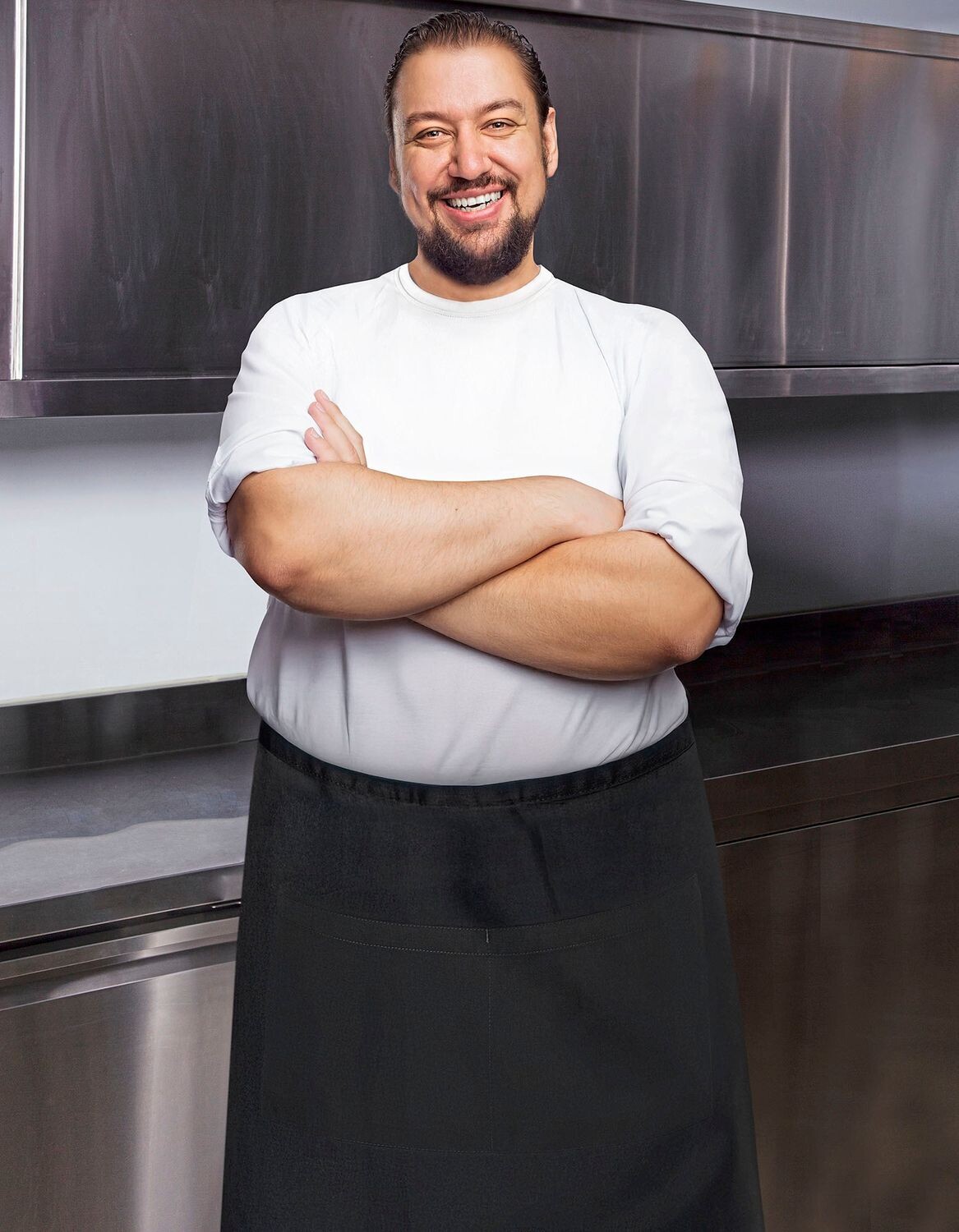 XXL Basic bistro apron with pocket