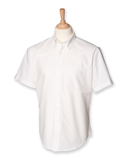 Hommes Classic Short Sleeved Oxford Shirt