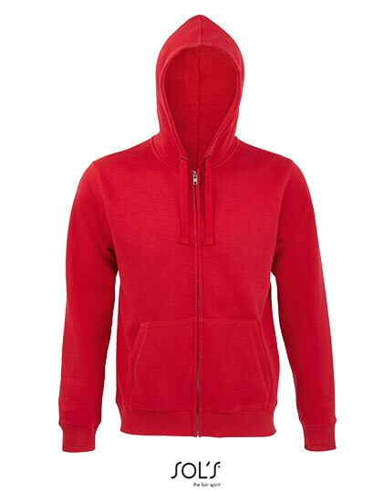 Sweat à capuche zippé pour hommes Spike
