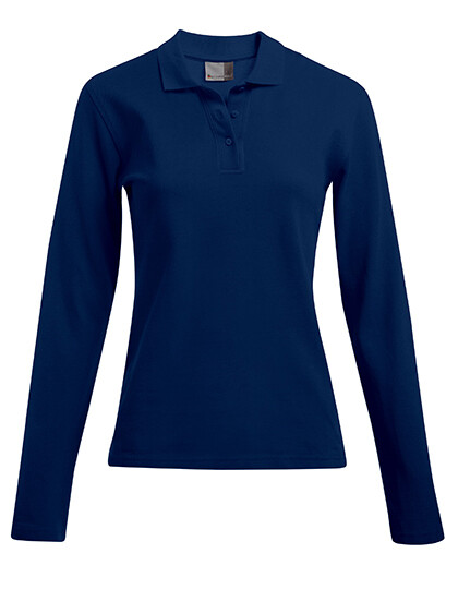 Women's Heavy Polo Long Sleeve