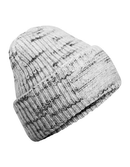 Berretto patch in maglia grossa