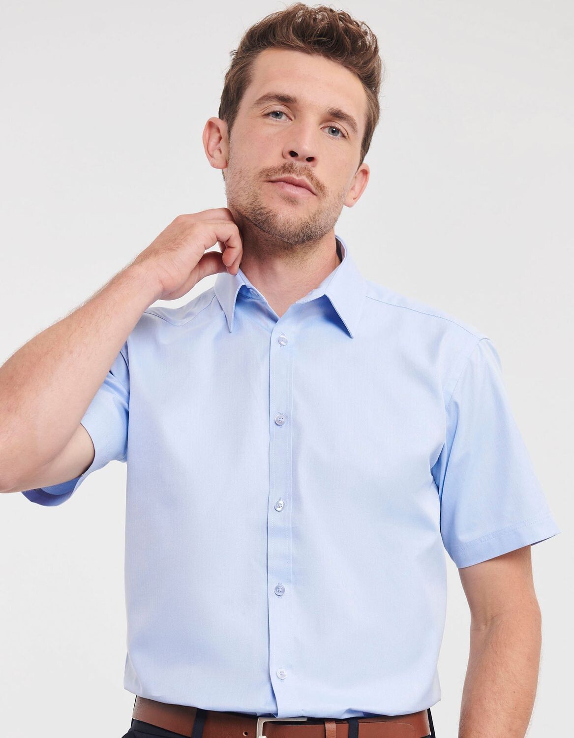 Camicia sartoriale da donna a maniche lunghe a spina di pesce