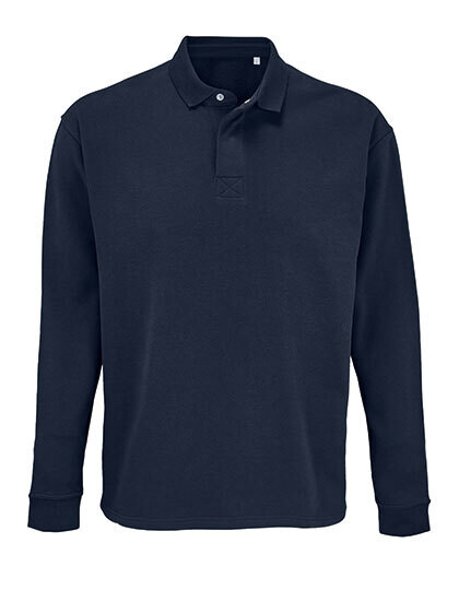 Sudadera unisex con cuello de polo Heritage