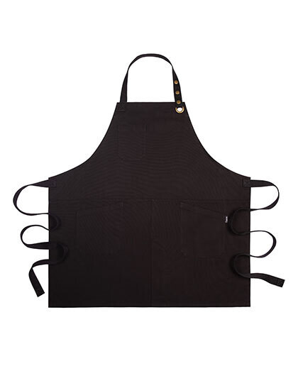 Canvas Apron with Brass Eyelets