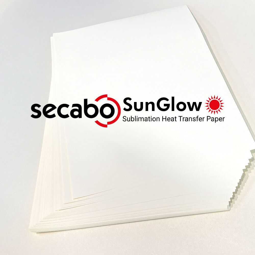 100 sheets of Secabo SunGlow sublimation paper A3
