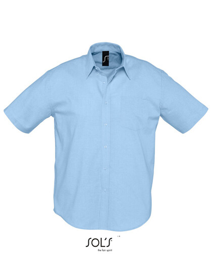 Men's Oxford Shirt Brisbane Short Sleeve
