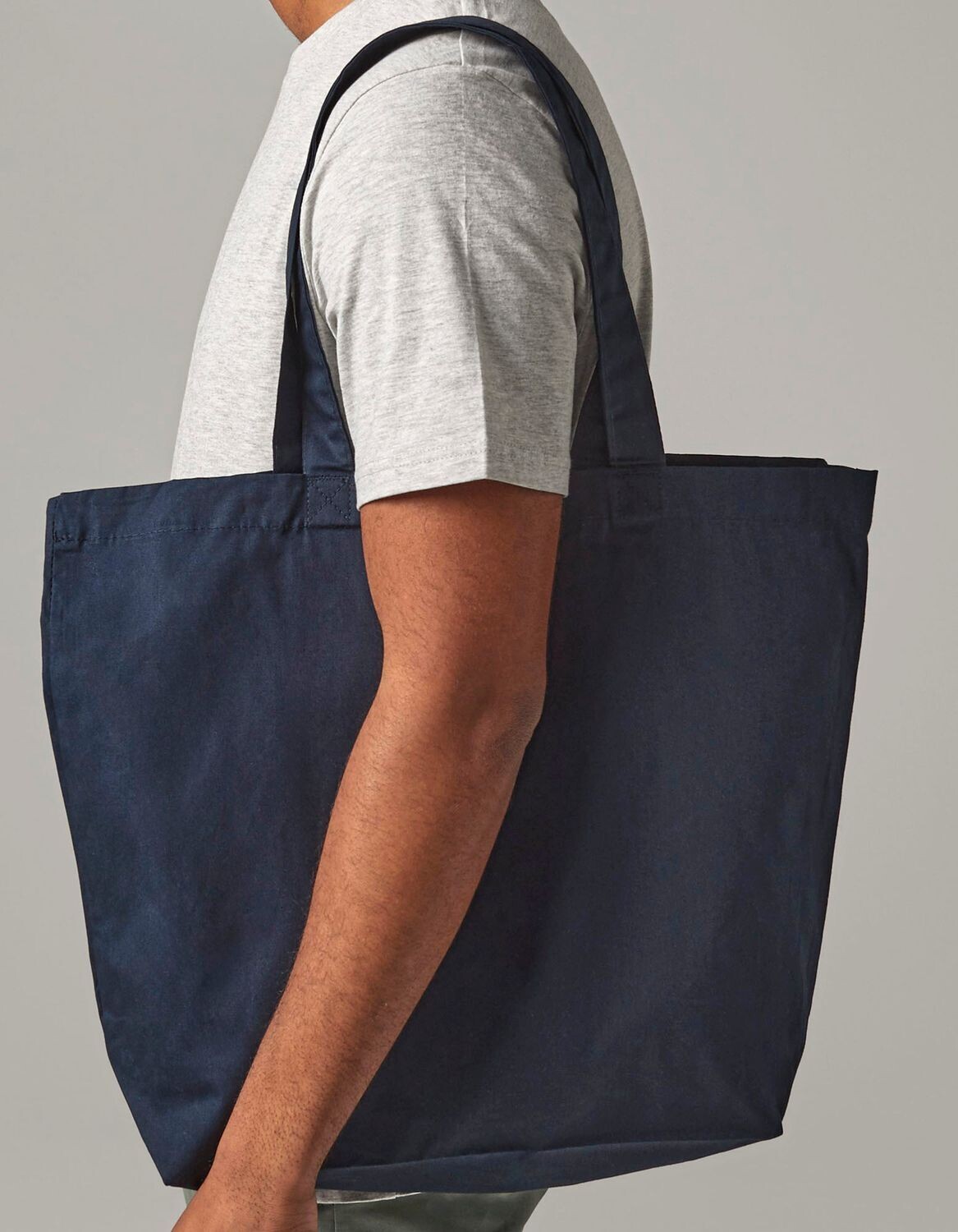 Maxi borsa in cotone premium