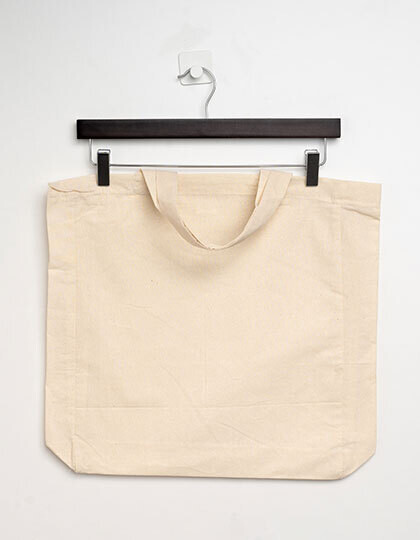 Cotton Bag Side Fold Short Handles