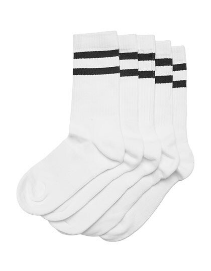 Double Stripe Socks (5-Pack)