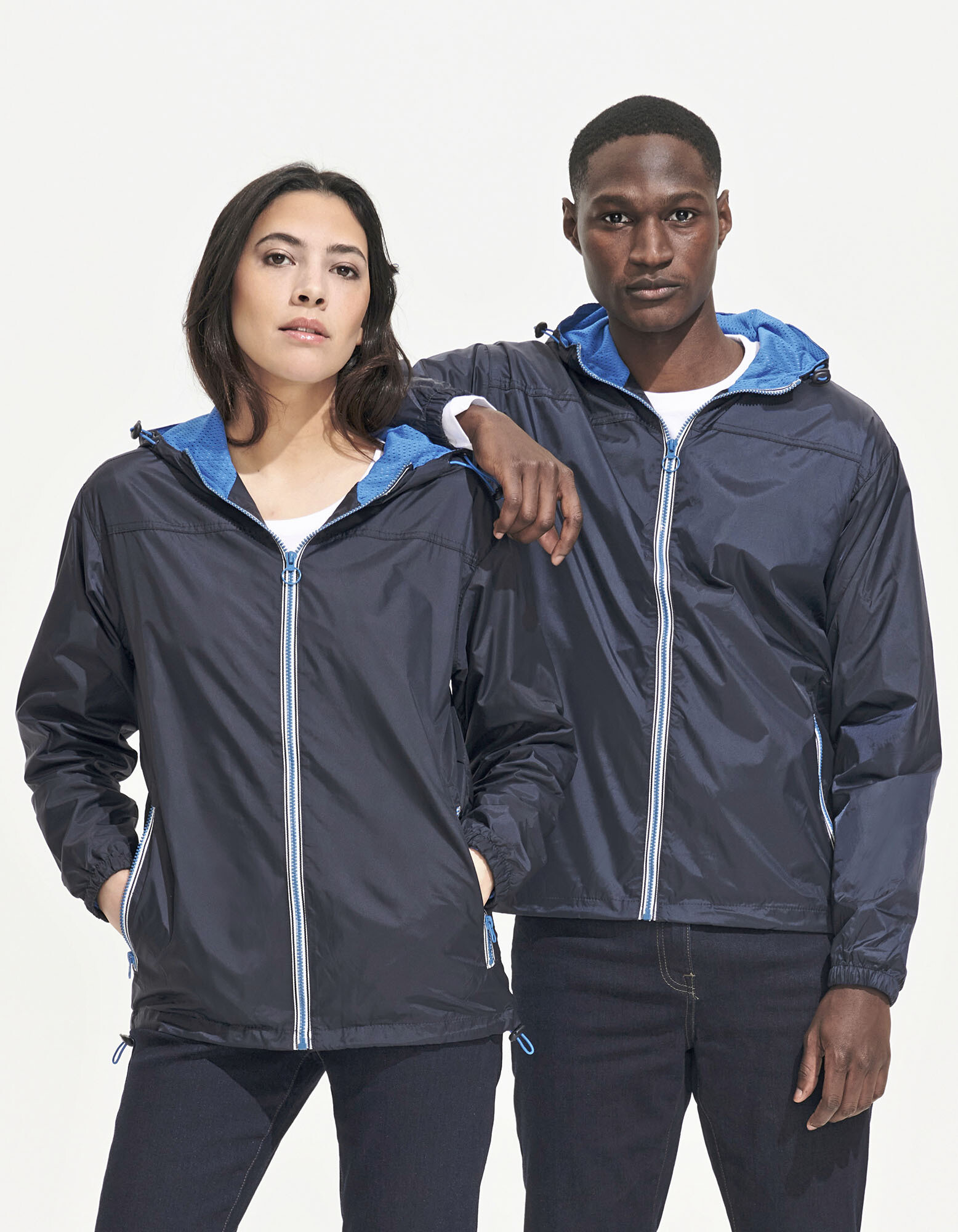 Unisex Lined Windbreaker Skate Jacket