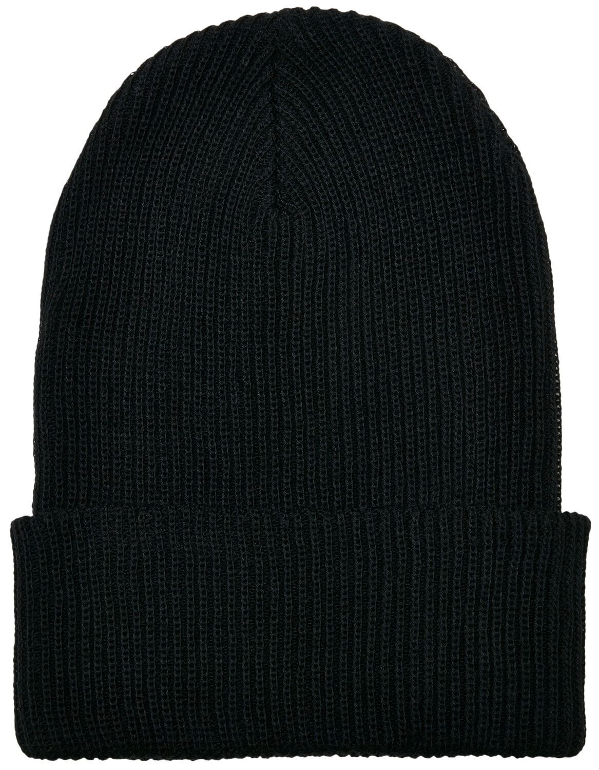 Recycled Yarn Ribbed Knit Beanie