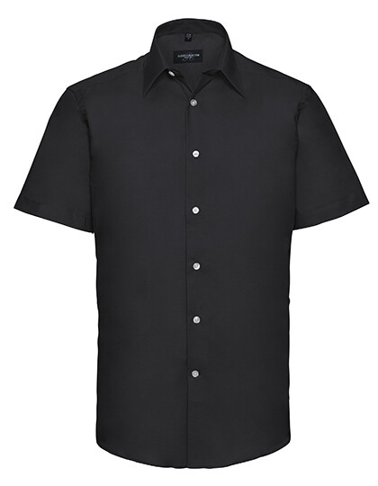 Men's Short Sleeve Tailored Oxford Shirt