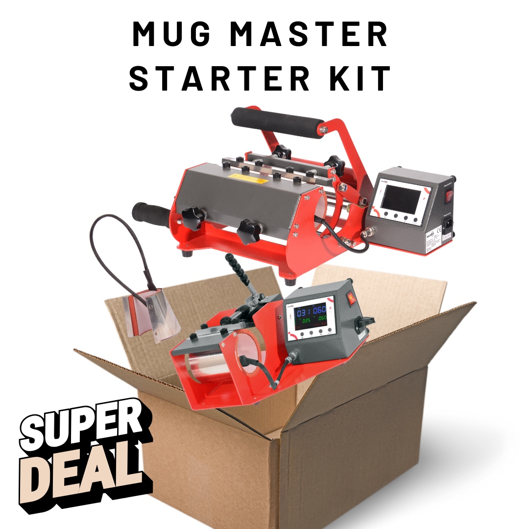 Secabo Mug Master Starter Kit: Mug Presses TM1 + TM2