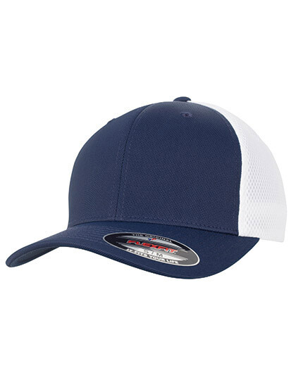 Cappello Flexfit in Ultrafibra e Airmesh a 2 toni
