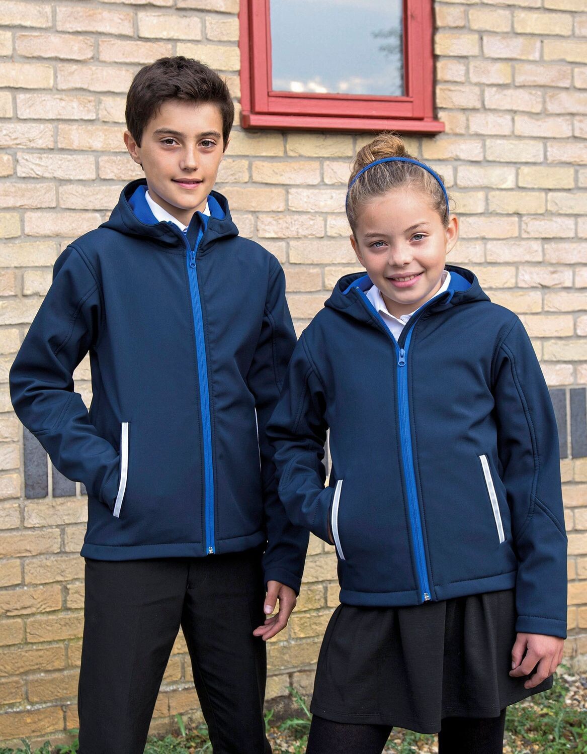 Youth TX Performance Hooded Soft Shell Jacket