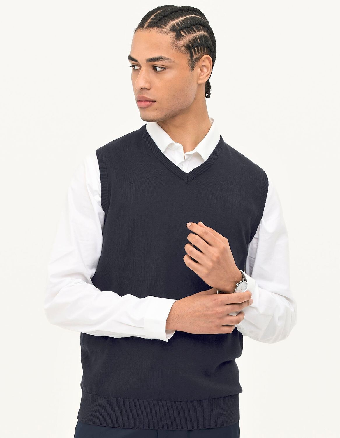 Unisex Sleeveless Sweater Gentlemen